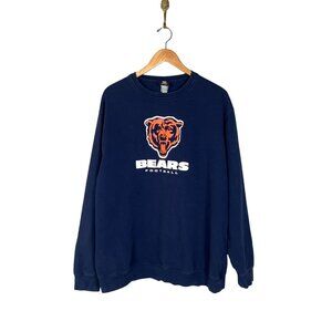 NFL Team Apparel Chicago Bears Football Crewneck Sweater Men's Sz. XL